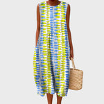 Sophryana Comfortable Dress in Multicolored 2