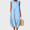 Sophryana Comfortable Dress in Blue 2