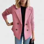 Women's Casual Blazer in Pink