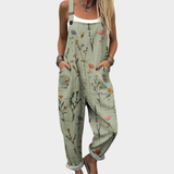 Sophia Comfortable printed jumpsuit in Green