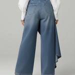 Women's Wrap-Style Denim Pants, photo 5