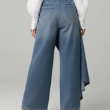 Women's Wrap-Style Denim Pants, photo 5
