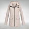 Women's Raincoat Jacket in Beige
