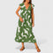 Lysandra Sophisticated Maxi Dress in Green