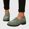 Women's Timeless Suede Loafers in Green