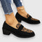 Brunika Comfortable Loafers in Black