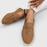Gamila Elegant Loafers in Brown