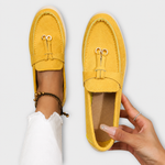 Gamila Elegant Loafers in Yellow