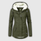 Women's Teddy-Lined Hooded Winter Parka in Olive Green