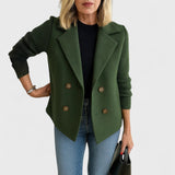 Women's Casual Blazer in Green
