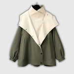Two-Tone Windbreaker with Stand Collar, photo 4