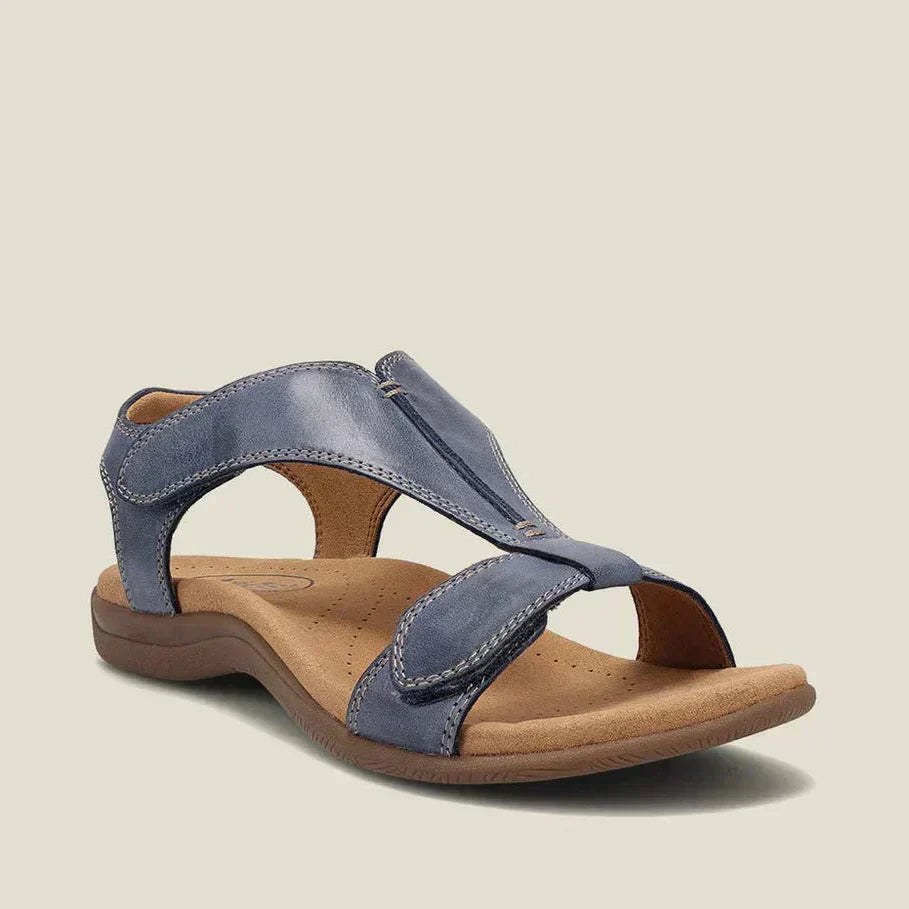 Amelia Ergonomic Comfort Sandals in Blue