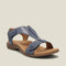Maureen Ergonomic Comfort Sandals in Blue