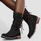Women's Vintage Ankle Boots in Black
