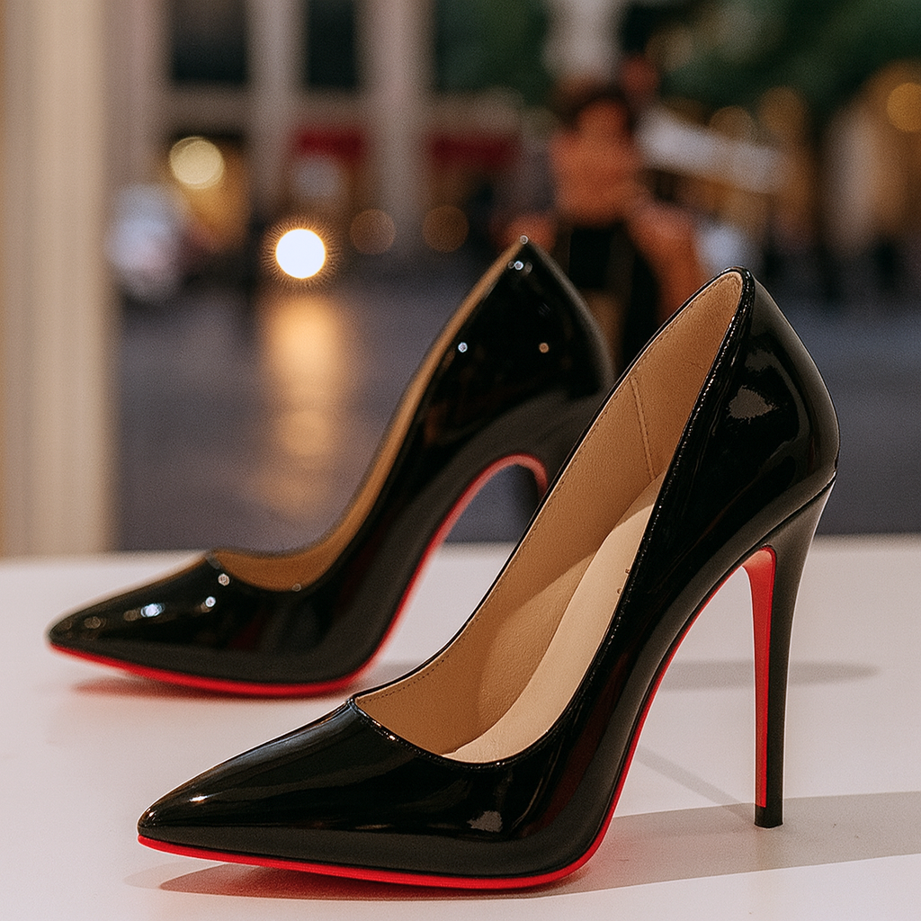 Aisly Elegant Heels in Black