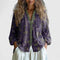 Women's Comfortable Blouse – Jenna in Purple