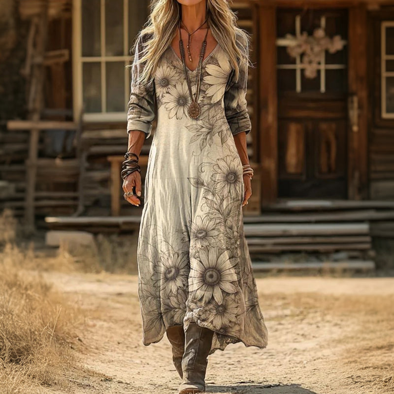 Women's Effortless Relaxed Daily Outfit in Multicolor