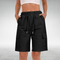 Daisy Cargo Shorts with a Relaxed Fit in Black