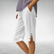 Julia Everyday Shorts with a Relaxed Fit in White