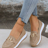 Mavis Comfort Loafers in Khaki