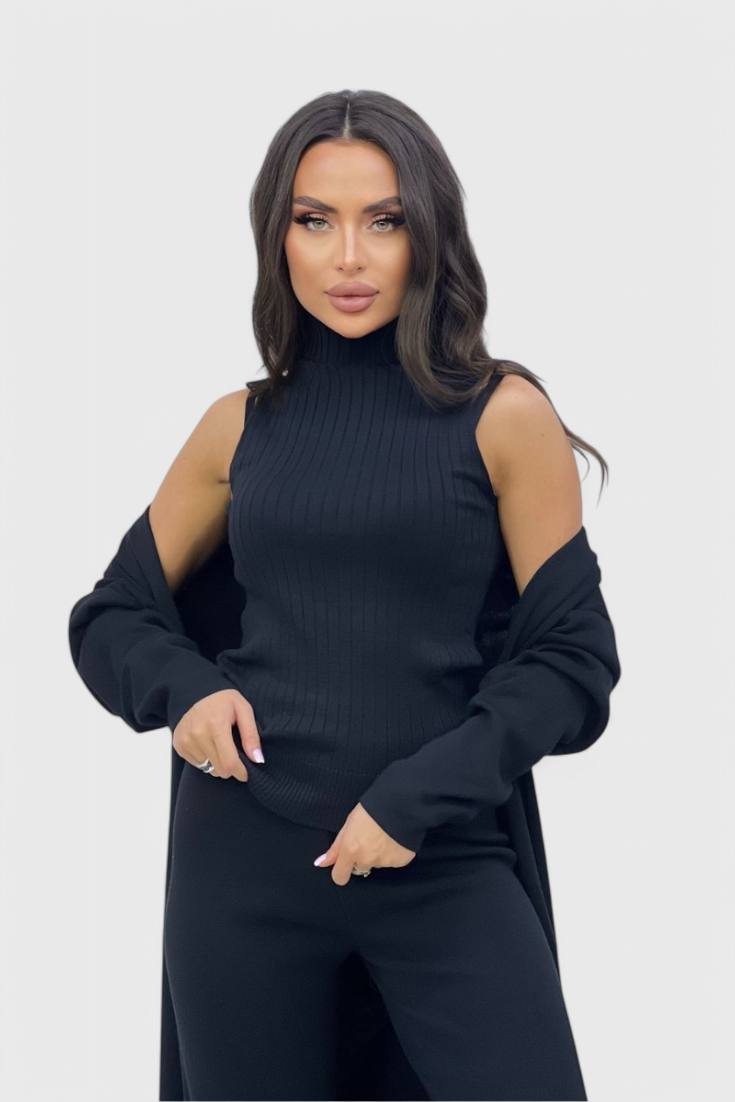 3-Piece Soft Knit Ensemble with Chic Design, photo 20