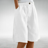 Women's Everyday Shorts with a Flattering Fit in White