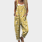 Naomi Comfortable printed jumpsuit in Yellow