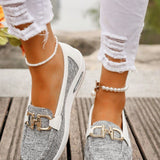Mavis Comfort Loafers in Gray