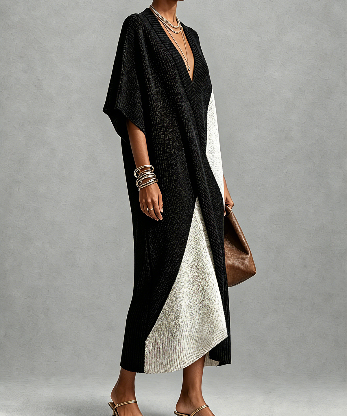 Women's Ebony and Ivory Dress, photo 2