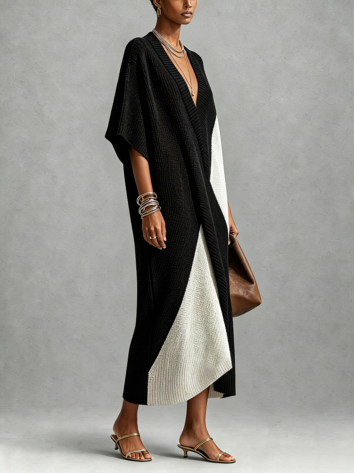 Women's Ebony and Ivory Dress, photo 2