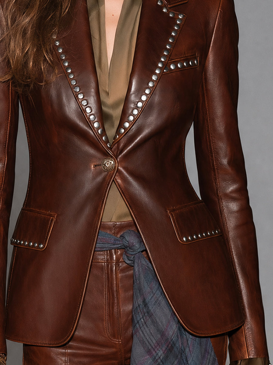 Joséphine | Studded Tailored Blazer