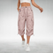 Women's Relaxed Fit Cargo Pants in Pink