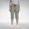 Outdoor Capri Pants with a Relaxed Fit in Green
