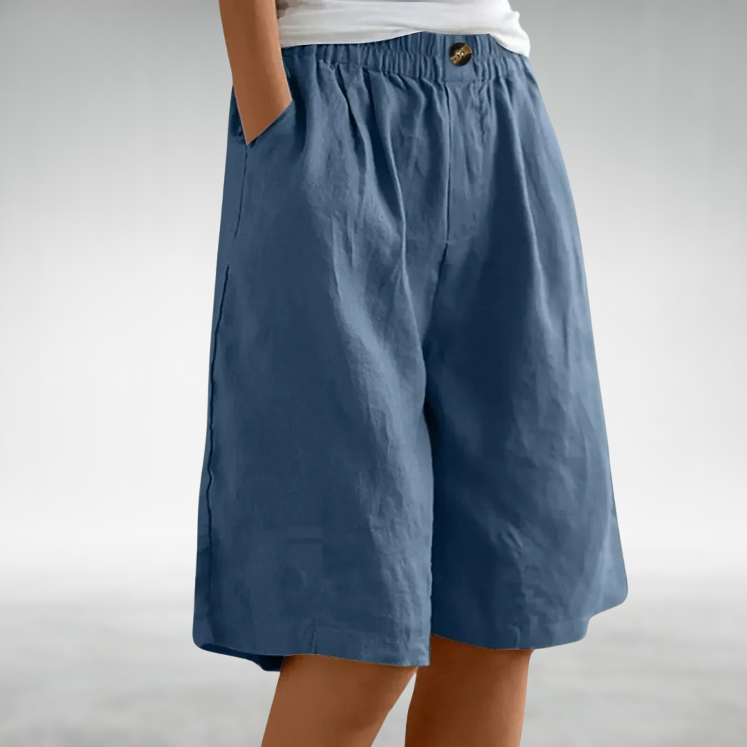 Women's Everyday Shorts with a Flattering Fit in Navy Blue