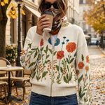 Women's Wildflower Zip Cardigan, photo 2