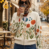 Women's Wildflower Zip Cardigan, photo 2