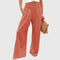 Women's Airy and Elegant Pants in Orange