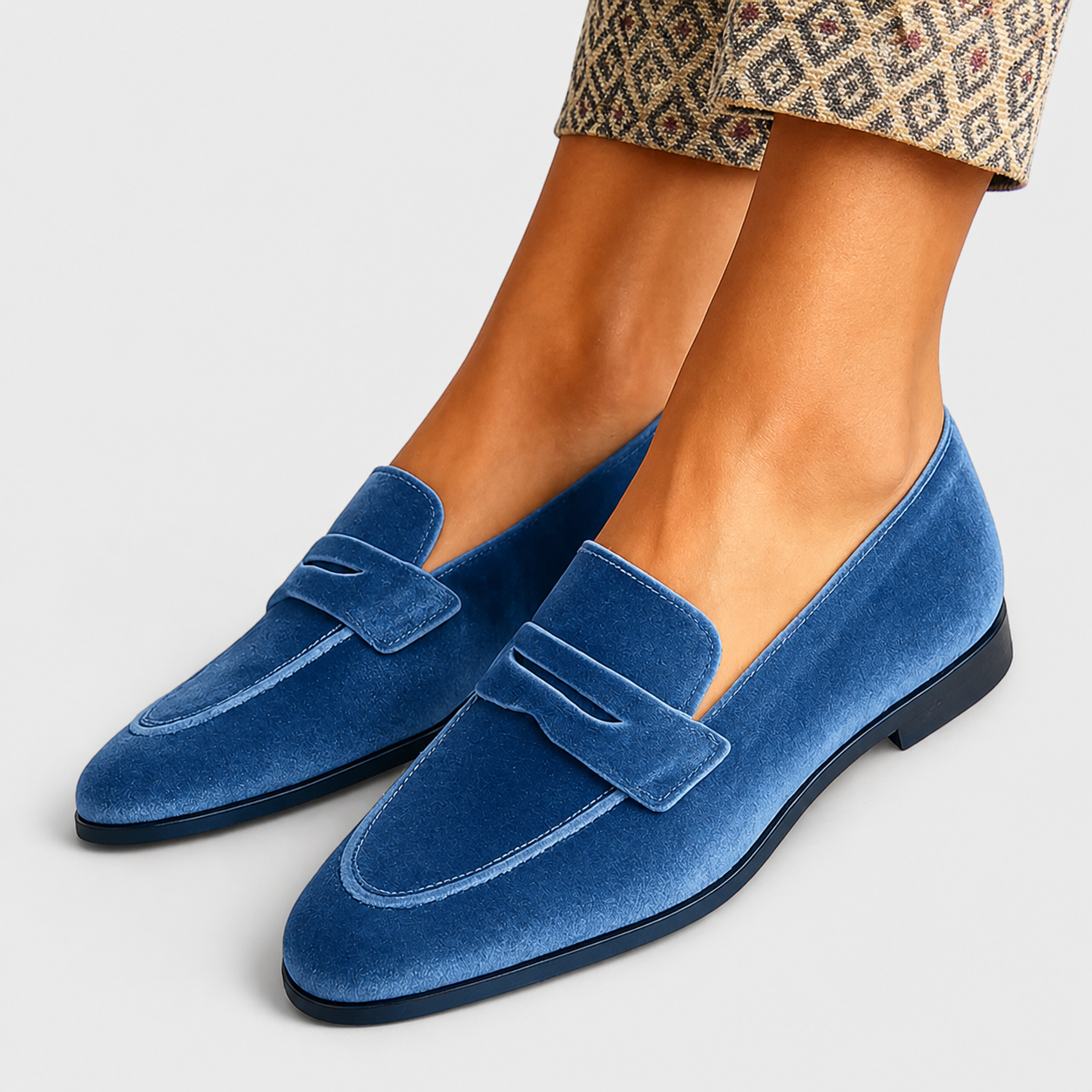 Women's Soft Velvet Loafers