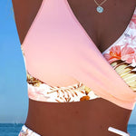 Women's Floral Wrap Bikini Set, photo 3