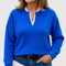 Women's Elegant Top in Blue