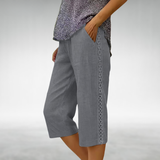 Serena Everyday Shorts with a Relaxed Fit in Gray
