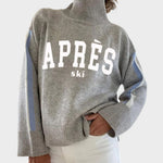 Sylvia Art Knit Turtleneck Sweater