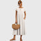 Fenella Comfortable Midi Dress in White