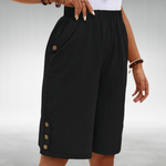 Laura Everyday Shorts with a Relaxed Fit in Black