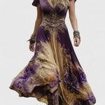Sydneighh Elegant Maxi Dress in Khaki