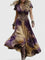 Sydneighh Elegant Maxi Dress in Khaki