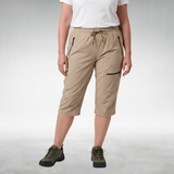 Outdoor Capri Pants with a Relaxed Fit in Khaki