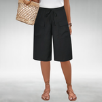 Rose Everyday Shorts with a Relaxed Fit in Black