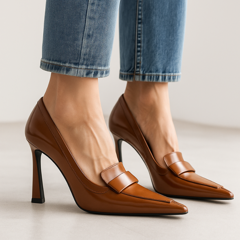 Selair Elegant Heels in Brown