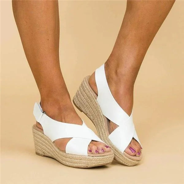 Women's Comfort Summer Sandals in White